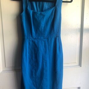 Banana Republic Vibrant Blue Midi Dress